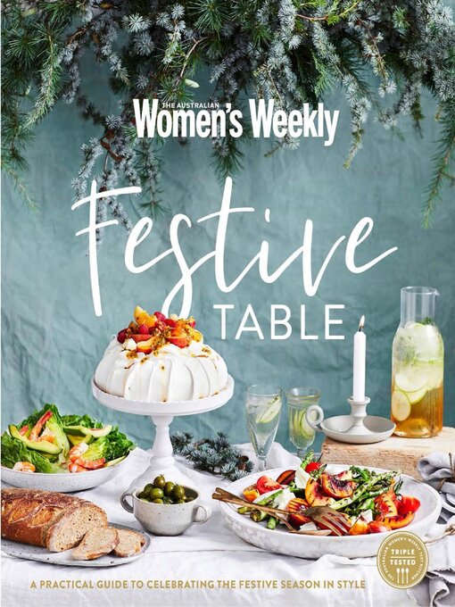 Cover image for The Australian Women's Weekly: Festive Table